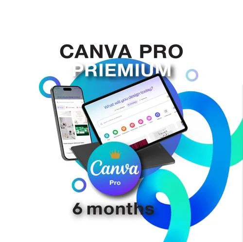 اشتراك كانفا برو لمدة 6 اشهر | CANVA PRO