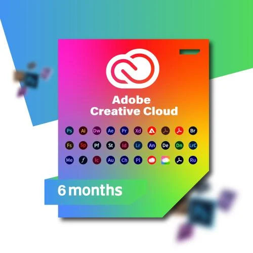 أدوبي كلاود 6 أشهر | Adobe Creative Cloud